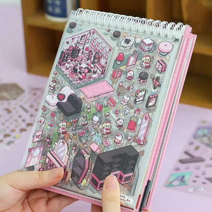 StickerWorld™ – Libro de stickers para crear historias