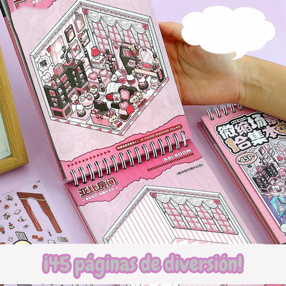 StickerWorld™ – Libro de stickers para crear historias