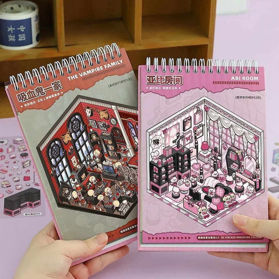 StickerWorld™ – Libro de stickers para crear historias