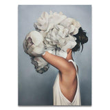 Pintura por números - Flower Woman