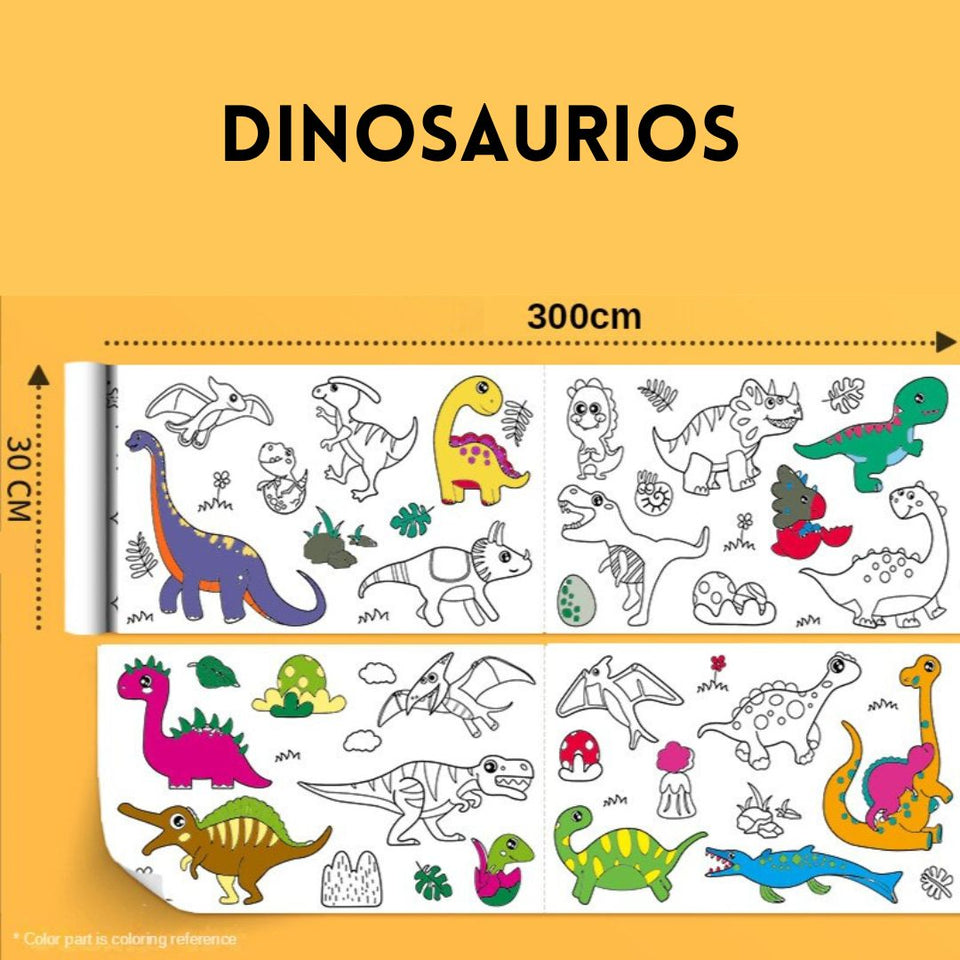 Rollo de dibujo para niños - ¡Pintura creativa y Divertida!