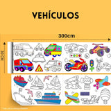 Rollo de dibujo para niños - ¡Pintura creativa y Divertida!