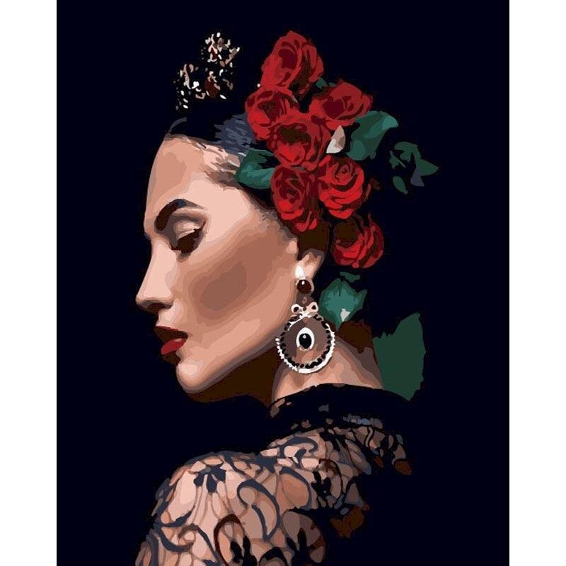 Pintura por números - Especial mujeres