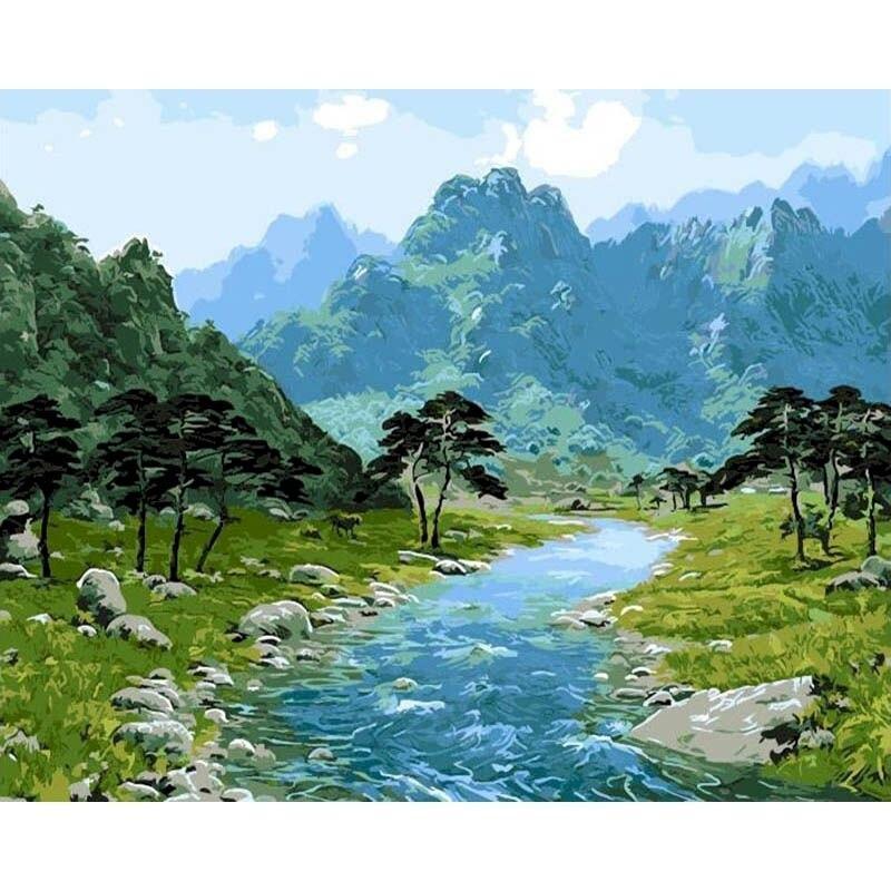 Pintura por números - Especial paisajes