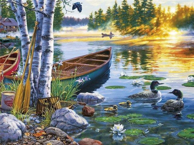Pintura por números - Especial paisajes