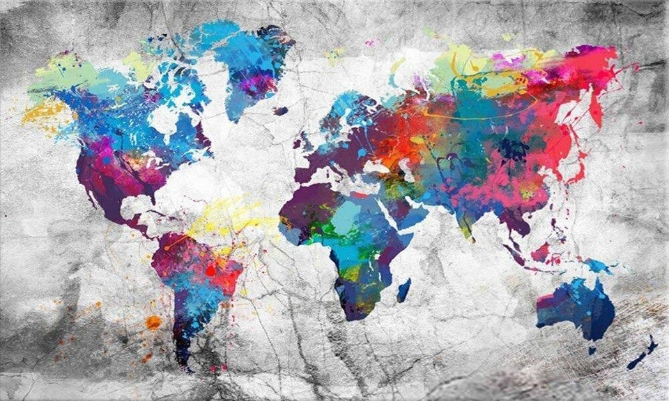 Mapas - Diamond Painting