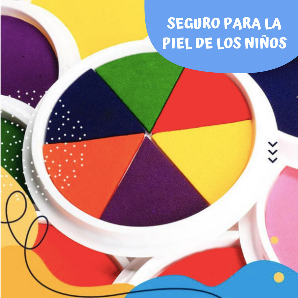 Funnyfingers™ - Kit de pinturas de dedos para niños
