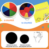 Funnyfingers™ - Kit de pinturas de dedos para niños