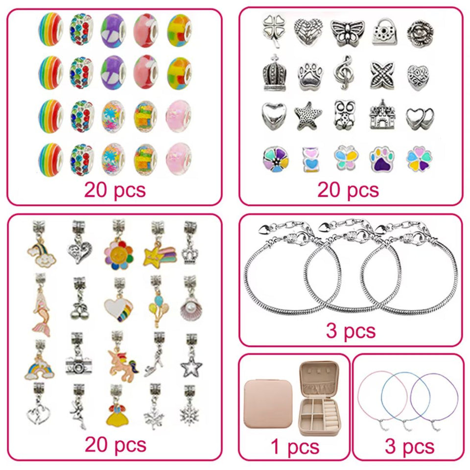 Amadora Bracelets™ -  Pulseras estilo pandora para niñas